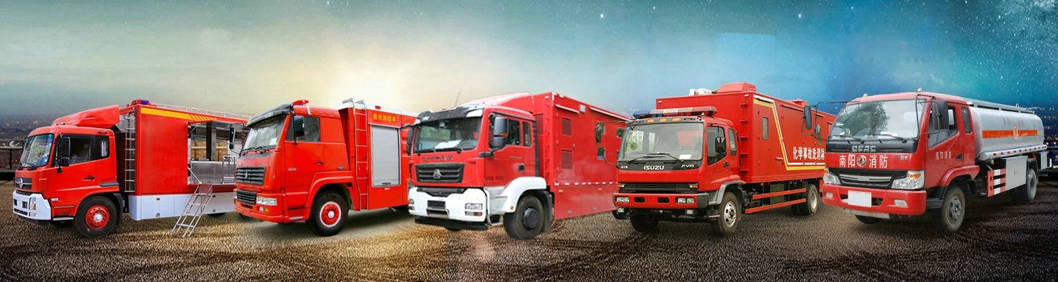 Fire-fighting-truck