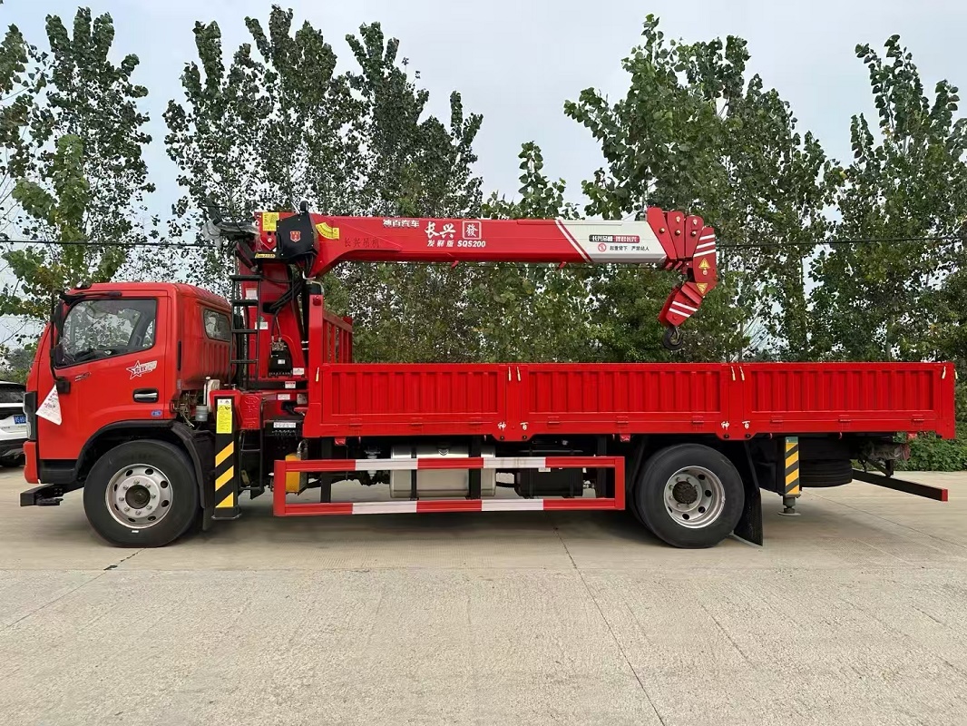 Low Price Straight Boom Crane 6ton 7ton 8ton 9m 10