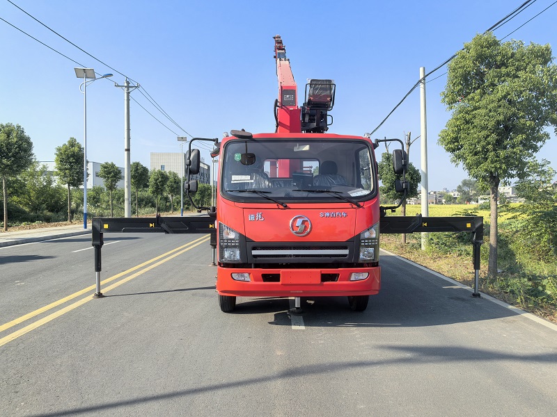 Shacman Heavy duty Truck Mounted Crane sales