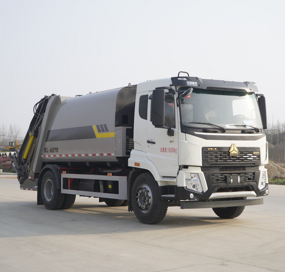 Manufacture Sinotruk RHD or LHD 15cbm Garbage Compactor Truck for Wastement Compression