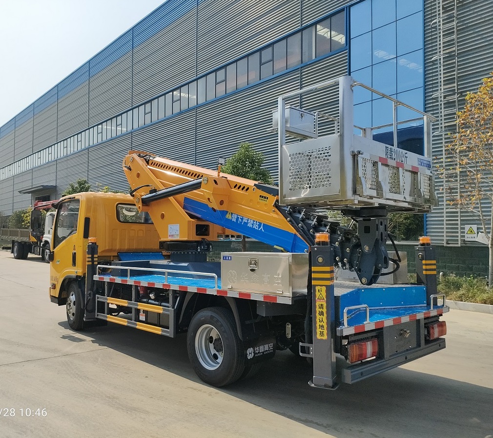 Factory Price Direct Sinotruk Shacman Faw HOWO Iisuzu 34m 38m 30m Telescopic Boom Bucket Truck Telescopic Boom Aerial Working Lift Platform Truck
