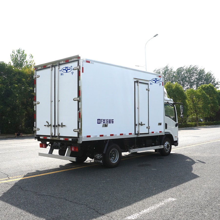 Shacman K3000 Cheap Price Refrigerated Van Truck 120HP EURO 2 3 4 5 LHD RHD Refrigerated Cargo Truck