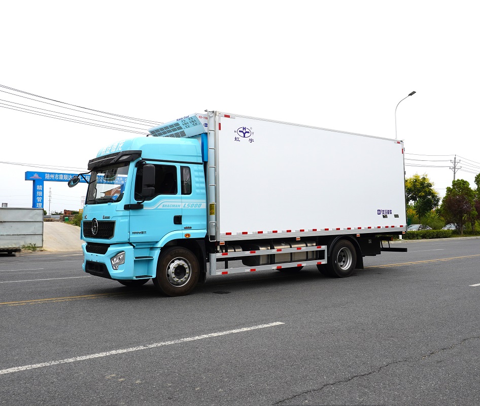 Shacman L5000 Airport Food Fresh Meat Ice Cream Service Aircraft Catering Truck