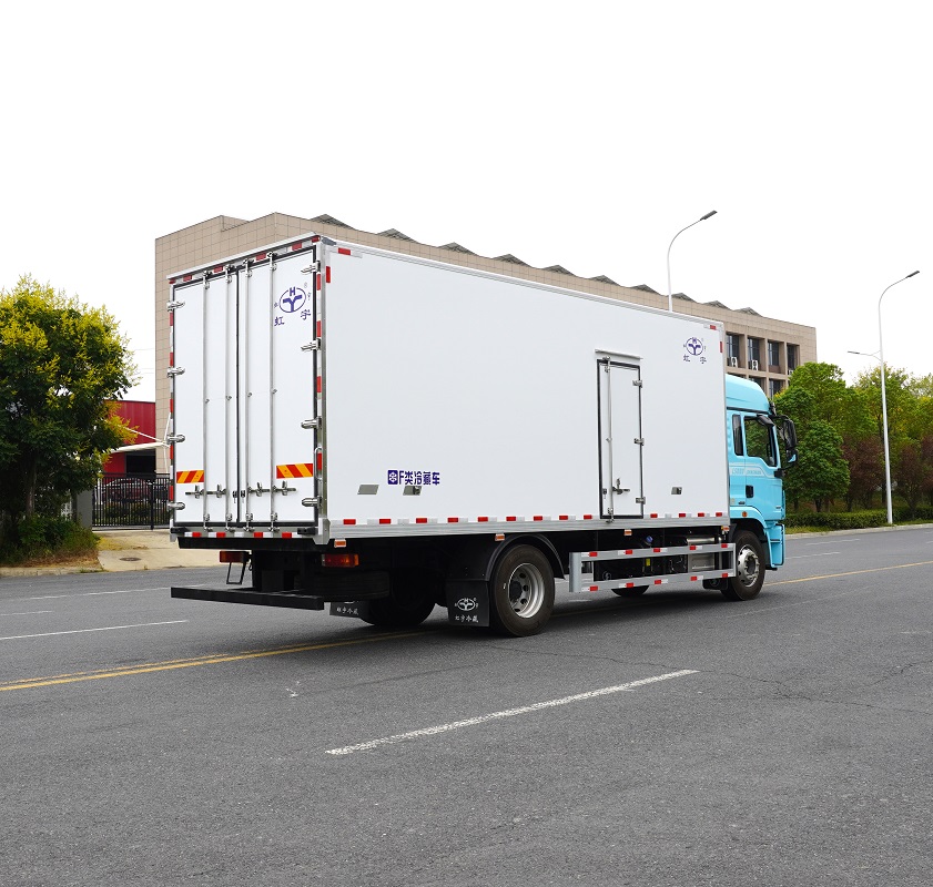 Shacman L5000 Airport Food Fresh Meat Ice Cream Service Aircraft Catering Truck