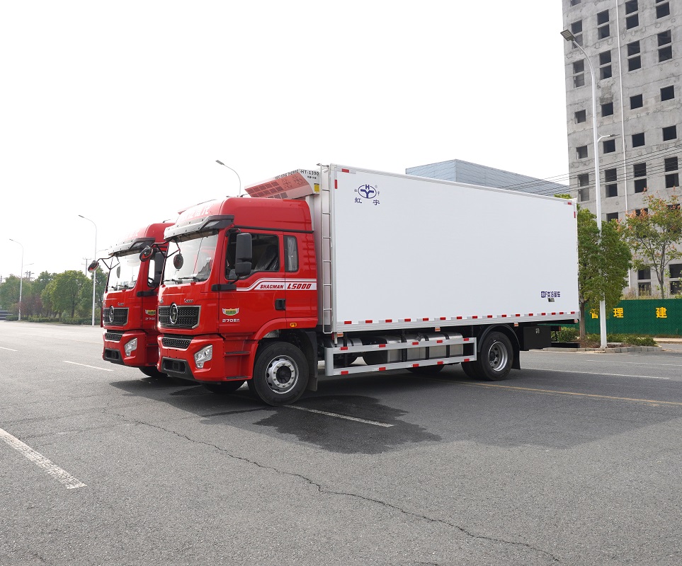Cheap Price Shacman L5000 4X2 8tons Refrigerated Truck for Fruit Seafood and Vegetables Transport