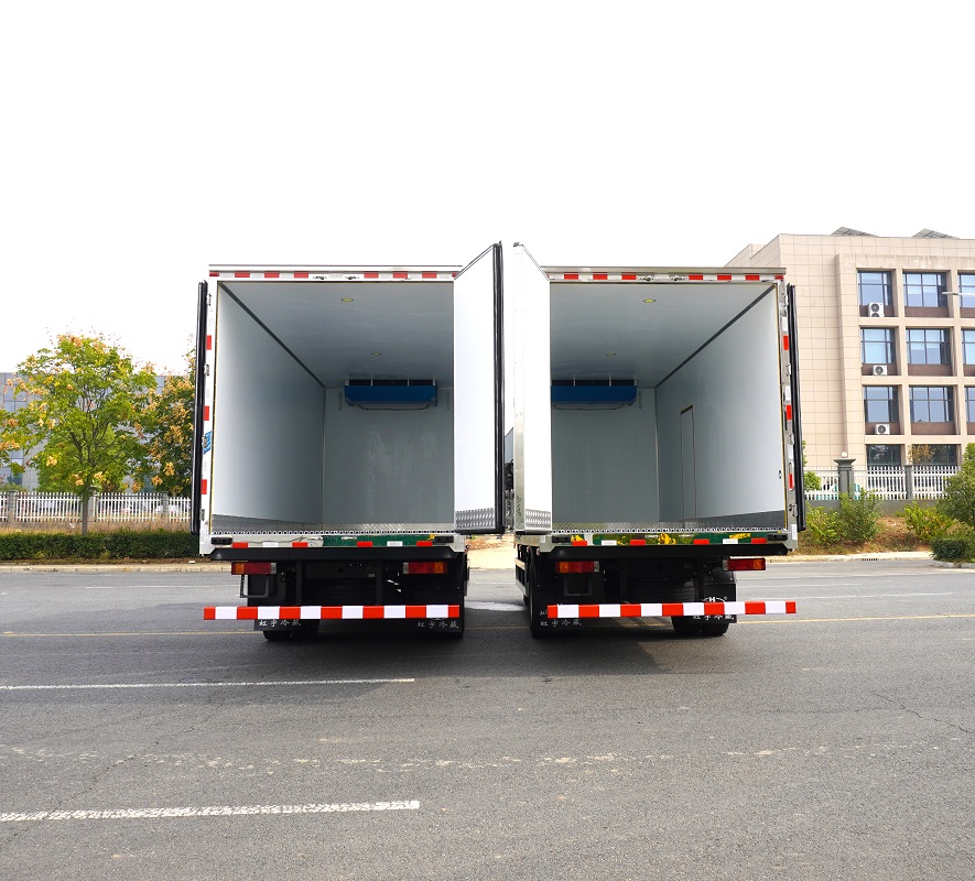 Cheap Price Shacman L5000 4X2 8tons Refrigerated Truck for Fruit Seafood and Vegetables Transport