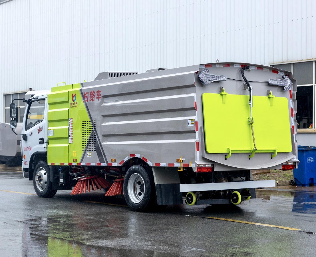 China Manufacture of High Quality Street Cleaner Truck Street Cleaner Truck Vacuum Road Floor Sweeper Vehicle