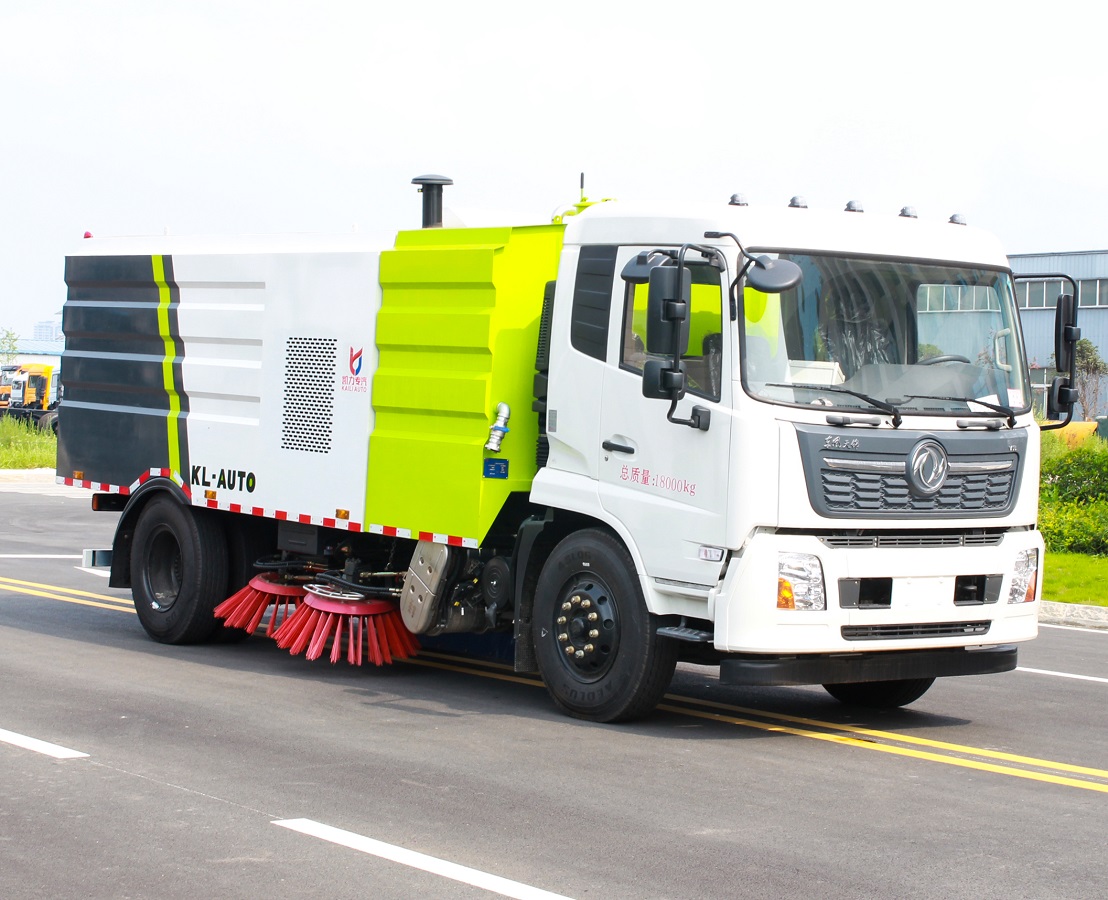 Dongfeng FAW Foton HOWO 4x2 Road Sweeper Truck 18CBM High Pressure Vacuum Street Washing Sweeping Truck for City Street and Airport