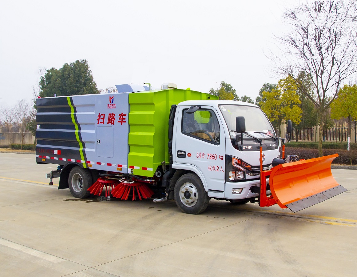 ISUZU Dongfeng JMC Good Performance High Speed Dust Cleaning Rotary Road Sweeper Truck Street Cleaning Vehicle for Road Snow Removal